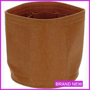 Felt Purse Organizer Insert Round Multiple Compartments Handbag Shaper Portable